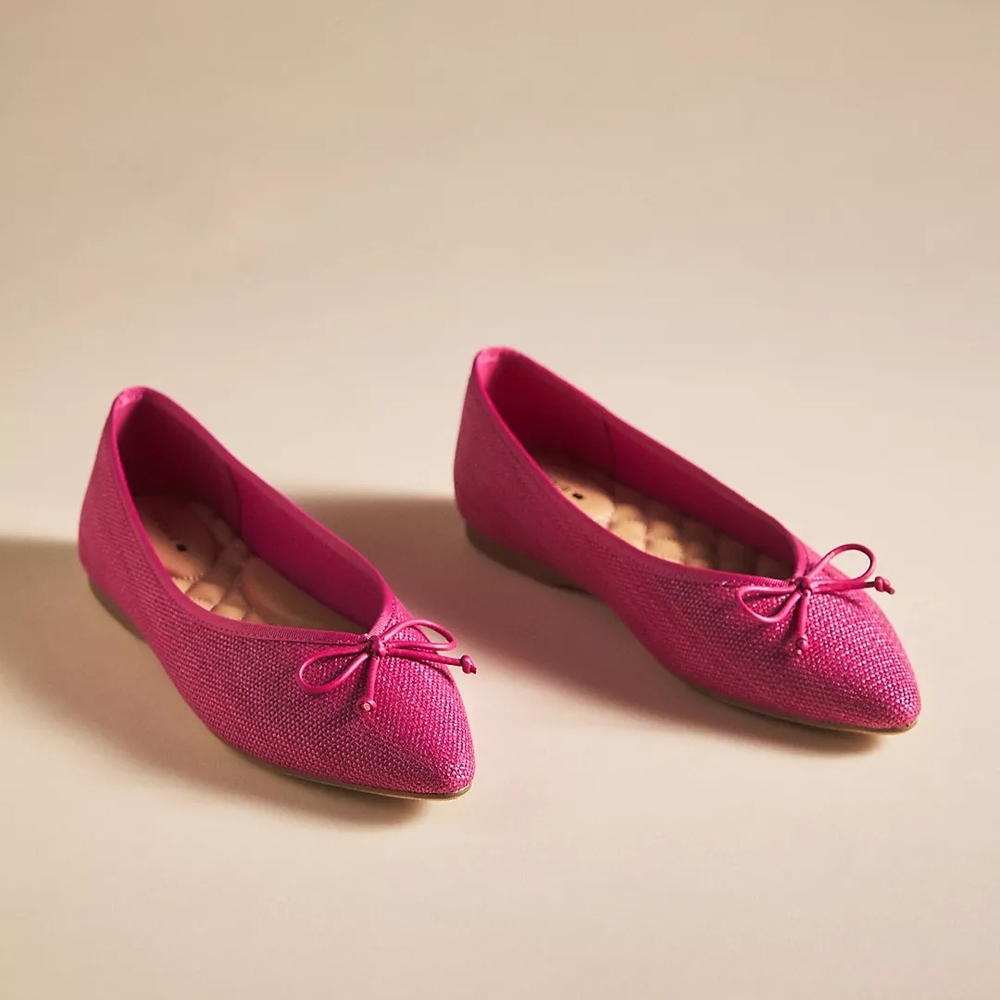 Birdies Goldfinch Pointed Toe Flats Size 6 | Chic Everyday Comfort